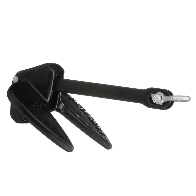 Seachoice Navy Anchor, Vinyl Coated Cast Iron, Black, 20 Lbs. - Image 1